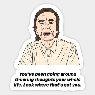 SUPER HANS | THINKING THOUGHTS Sticker